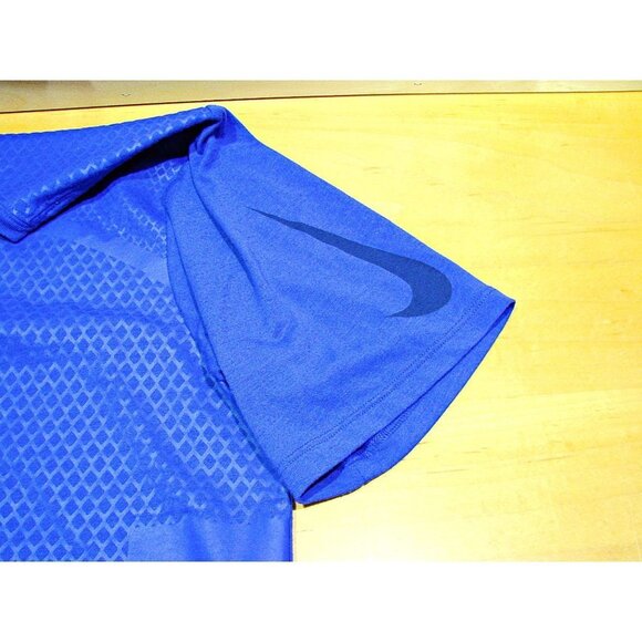 Mens The Nike Tee Dri FIT All Over Vinyl Print Gravity T-Shirt Royal Blue Size M - Picture 9 of 12